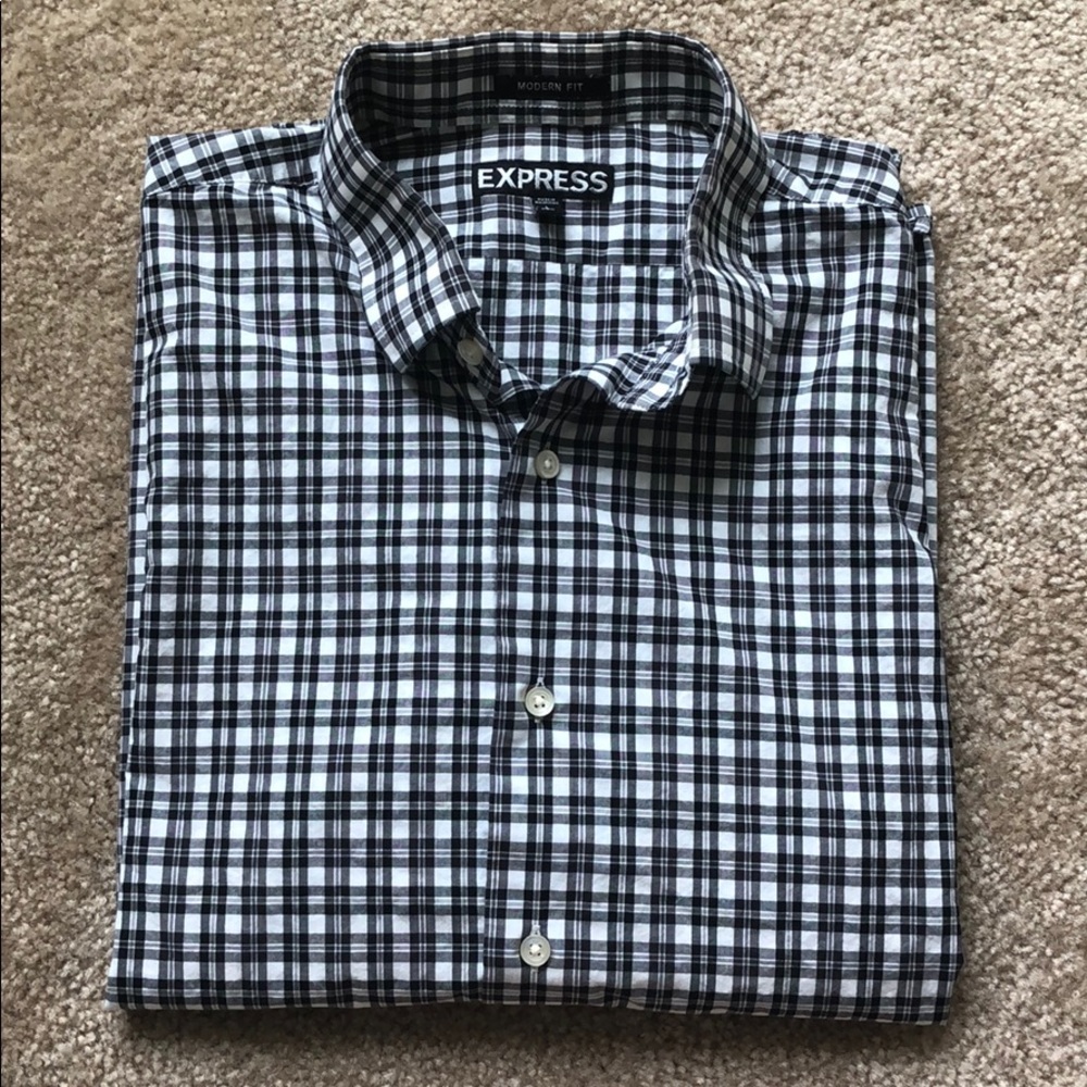 Express long sleeve dress shirt. Large 16 - 16 1/2